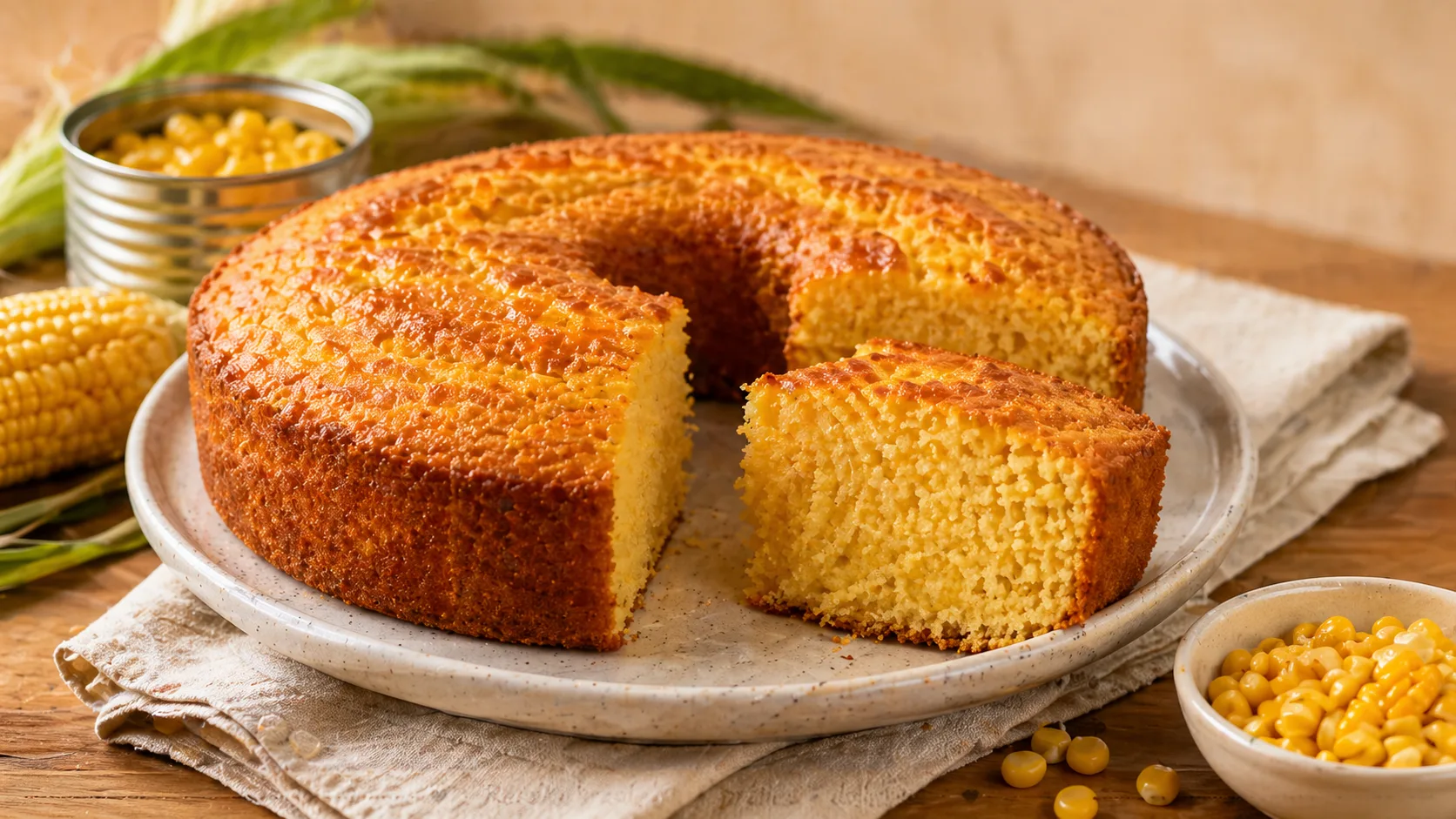 Bolo De Milho De Lata