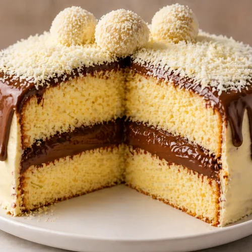 Bolo de ninho com nutella