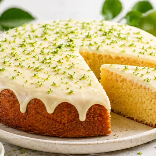 bolo de limão com cobertura