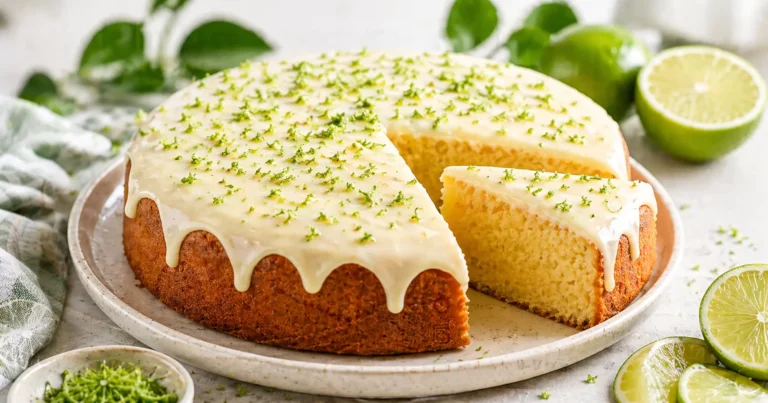 bolo de limão com cobertura
