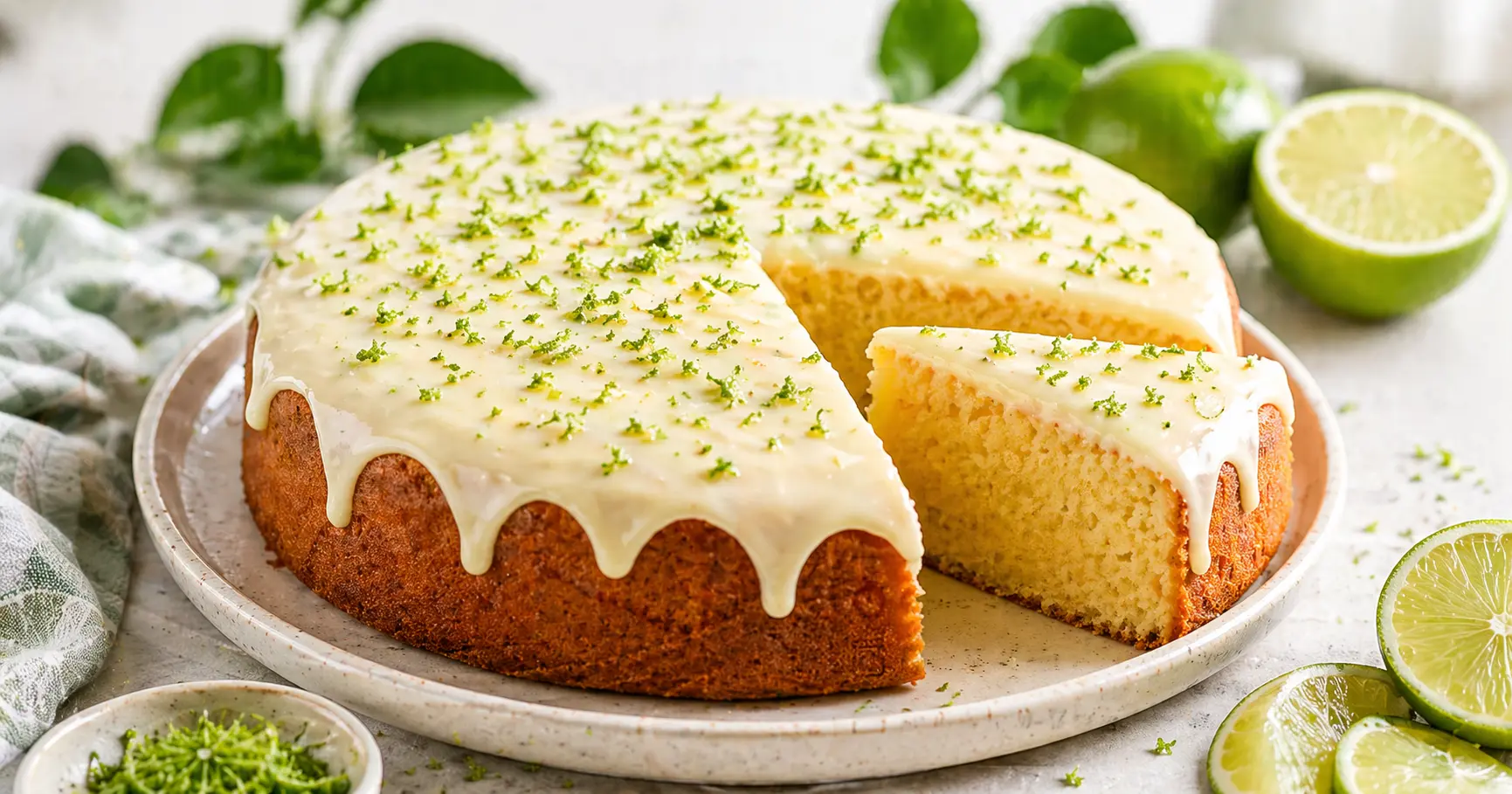 bolo de limão com cobertura