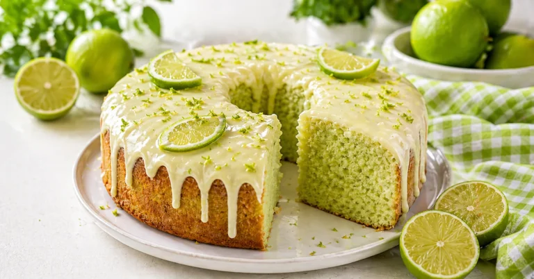 bolo de limão com gelatina