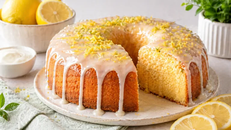bolo de limão com iogurte