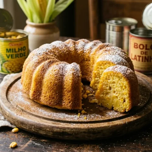bolo de milho de latinha