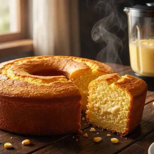 bolo de milho de liquidificador