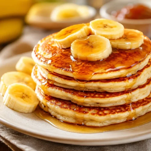 receita de panqueca de banana